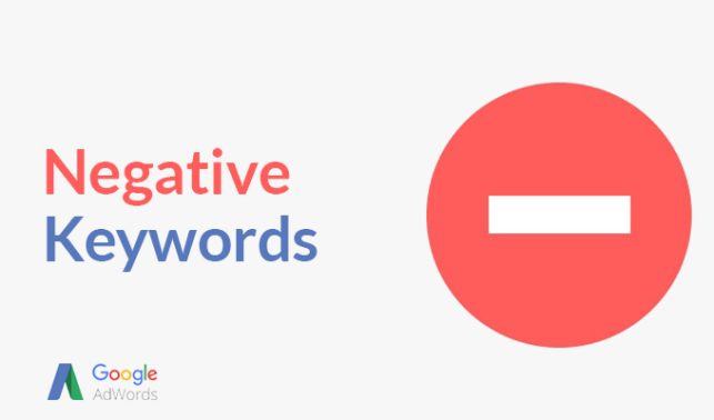 Negative keywords