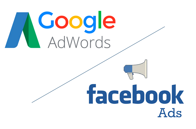 facebook vs google adwords