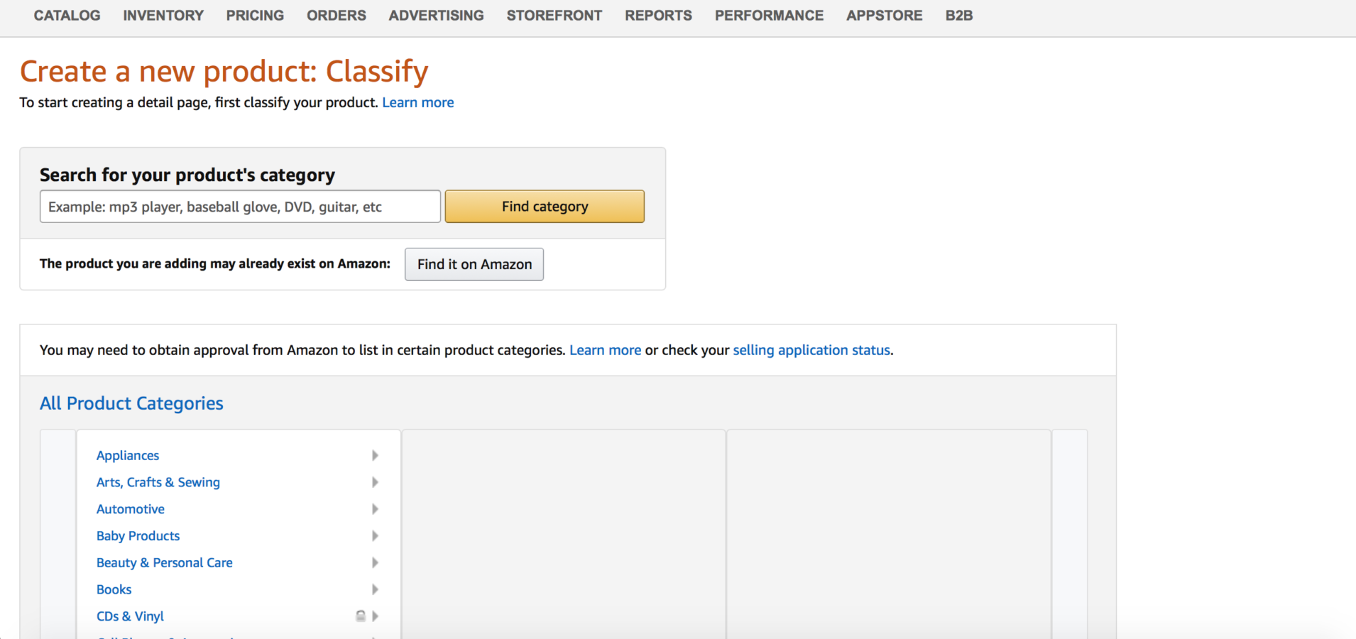 Create a New Product Listing in Amazon Seller Central Account